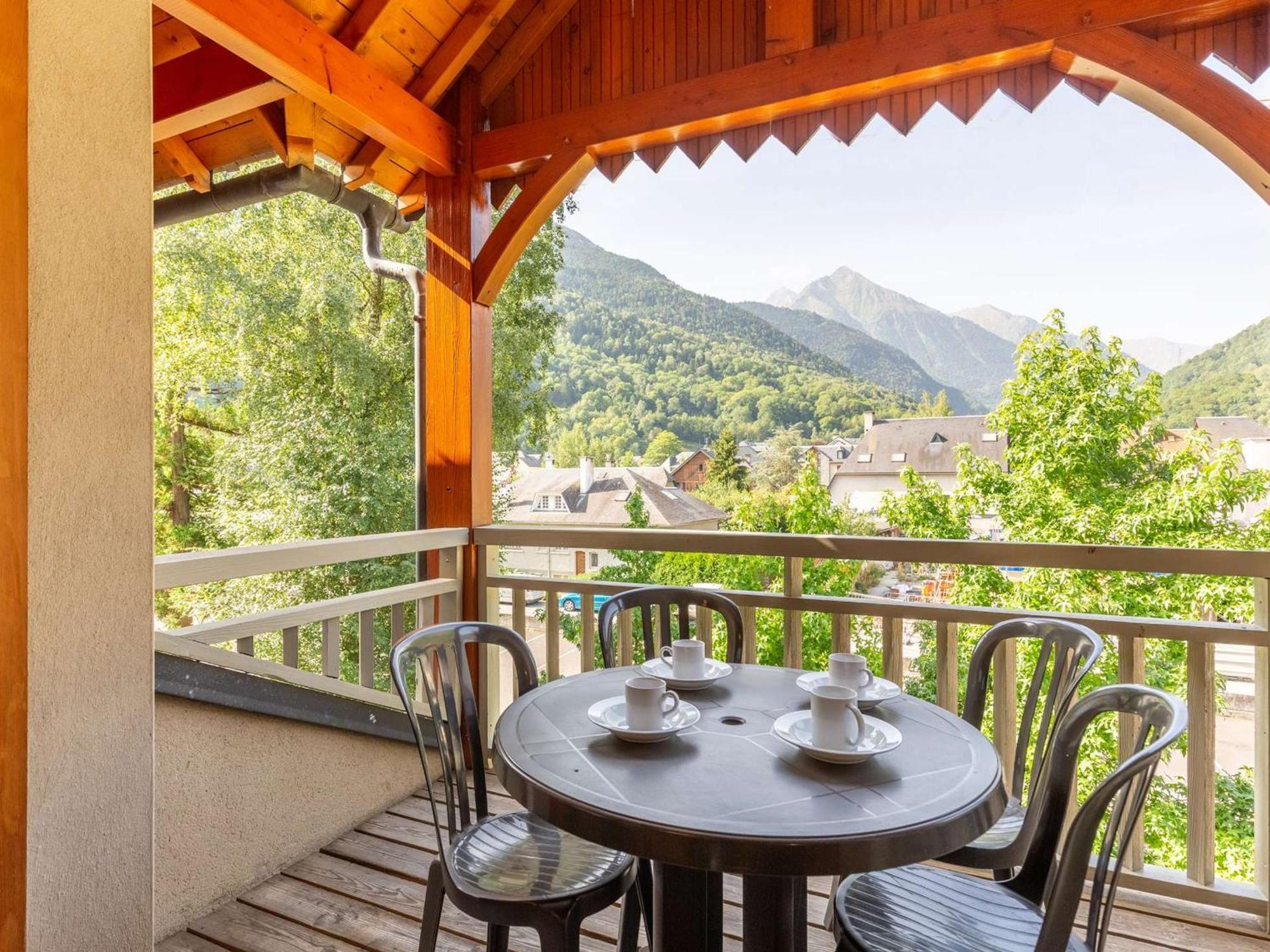 Appartement 10 Pers Avec Piscine, Sauna Et Parking En Centre-Ville De Saint-Lary-Soulan - Fr-1-296-394 Ngoại thất bức ảnh