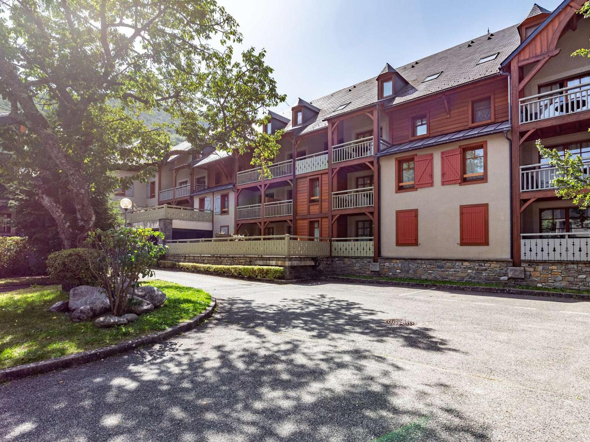Appartement 10 Pers Avec Piscine, Sauna Et Parking En Centre-Ville De Saint-Lary-Soulan - Fr-1-296-394 Ngoại thất bức ảnh